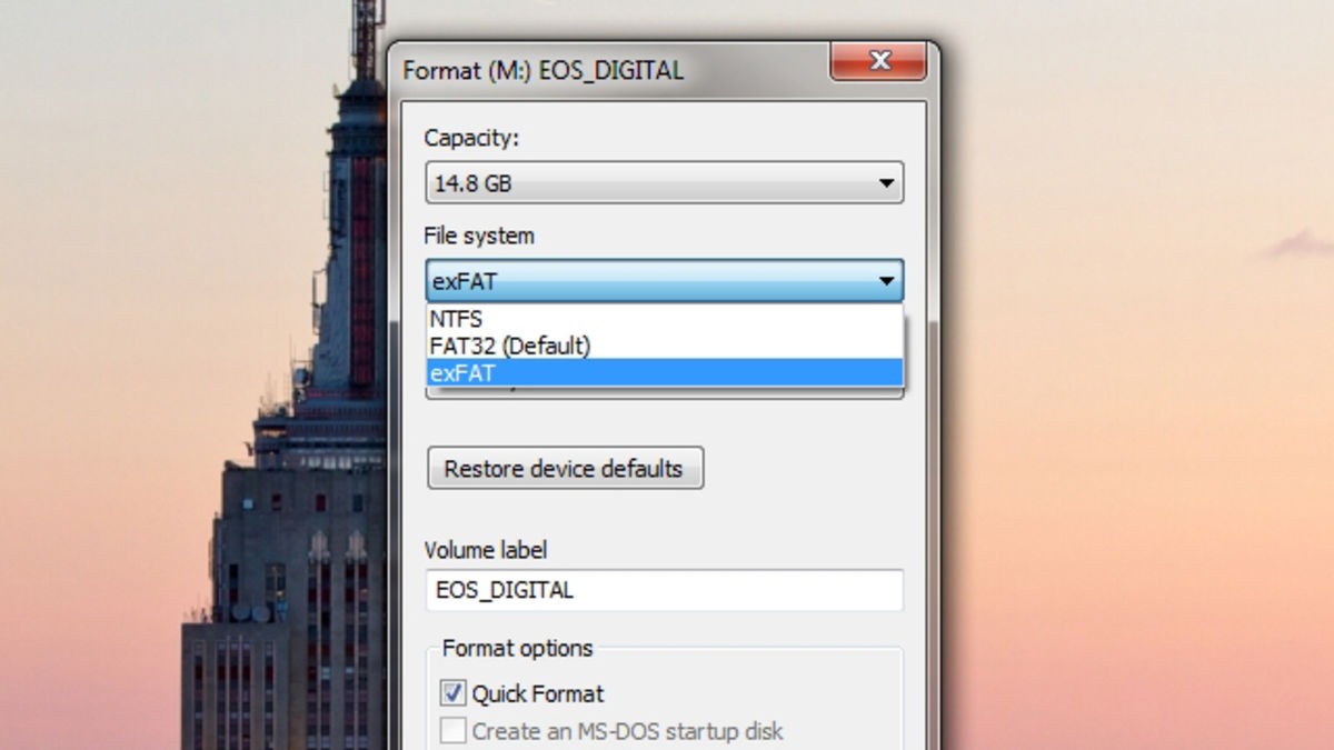 Exfat for both mac and windows